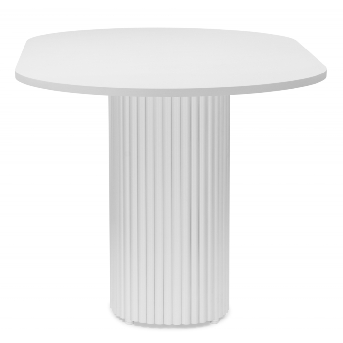 Обеденные столы, Стол Барон О 160 х 90 (белые ноги)