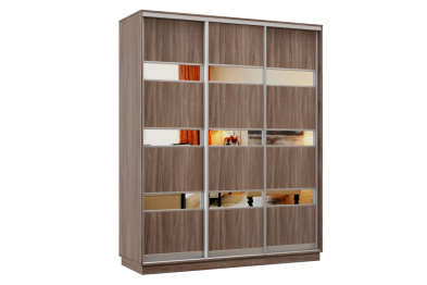 Шкаф-купе Премьер 23 (16;16;16) трёхдверный