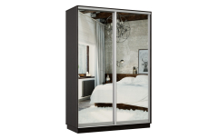 Шкафы-купе, Шкаф-купе Премьер Лайт 10 (01;01) двухдверный