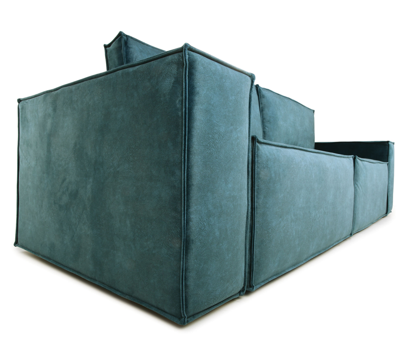 Диваны с ящиком для белья, Диван-кровать Лофт, велюр