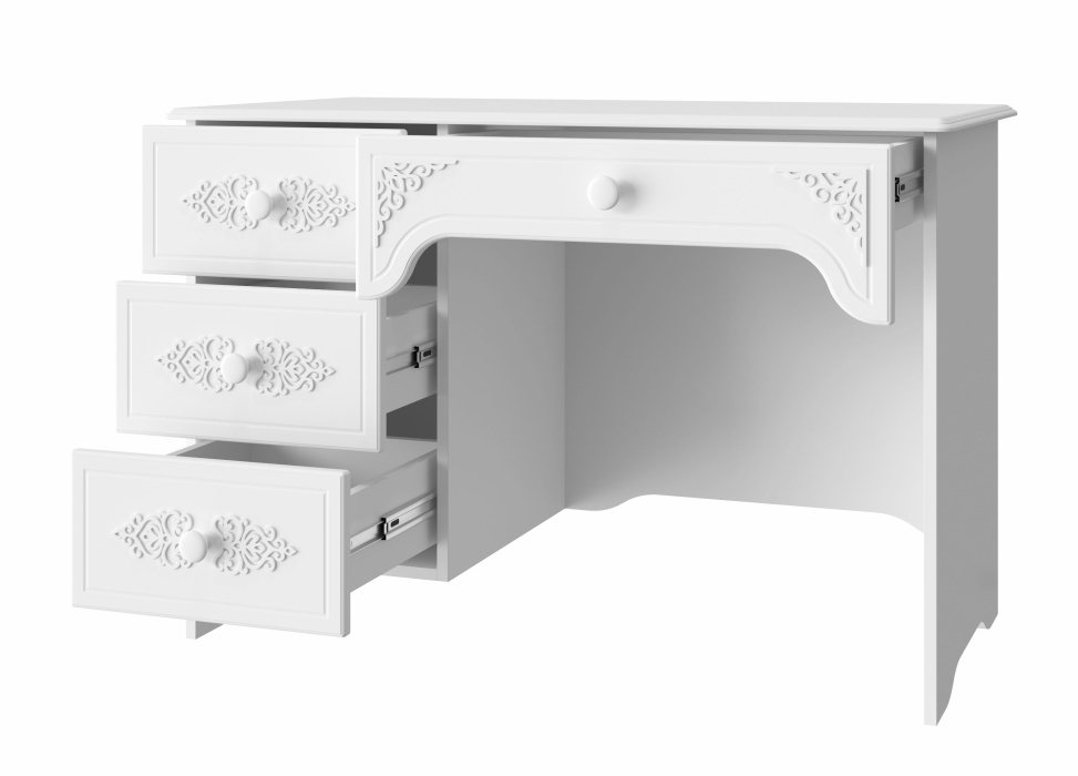 Прямые, Стол письменный Ассоль АС-6 левый