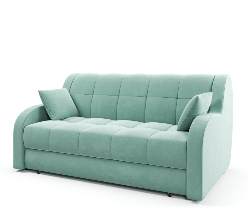 Дизайнерские диваны для гостиной, Диван-кровать Барон аккордеон, велюр