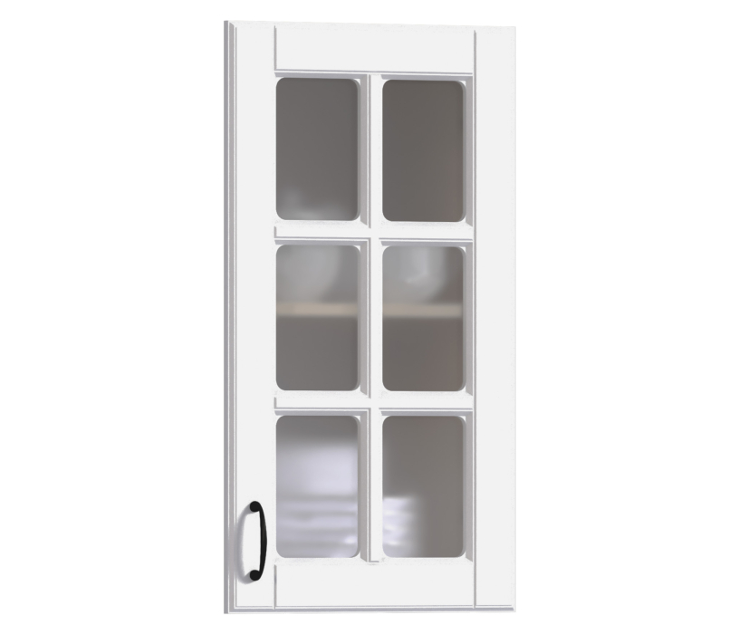 Фасады, Регина фасад для шкафа навесного со стеклом 40х71 см