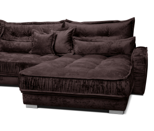 Диван мягкий угловой Бруно, велюр
