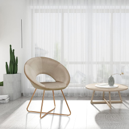 Комплект стульев Refuge, золотой (Комплект 2 шт)