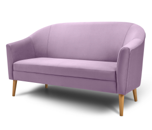 Диван прямой нераскладной Арти, микровелюр