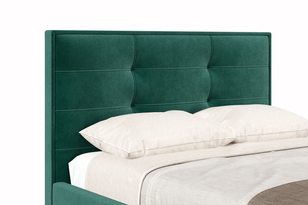 Мягкая кровать, Кровать Римини 1400, велюр