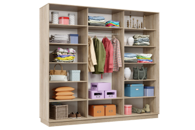 Шкаф-купе Премьер Лайт 62 (05;05;05) трехдверный