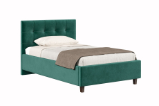Мягкая кровать, Кровать Турин 1200, велюр
