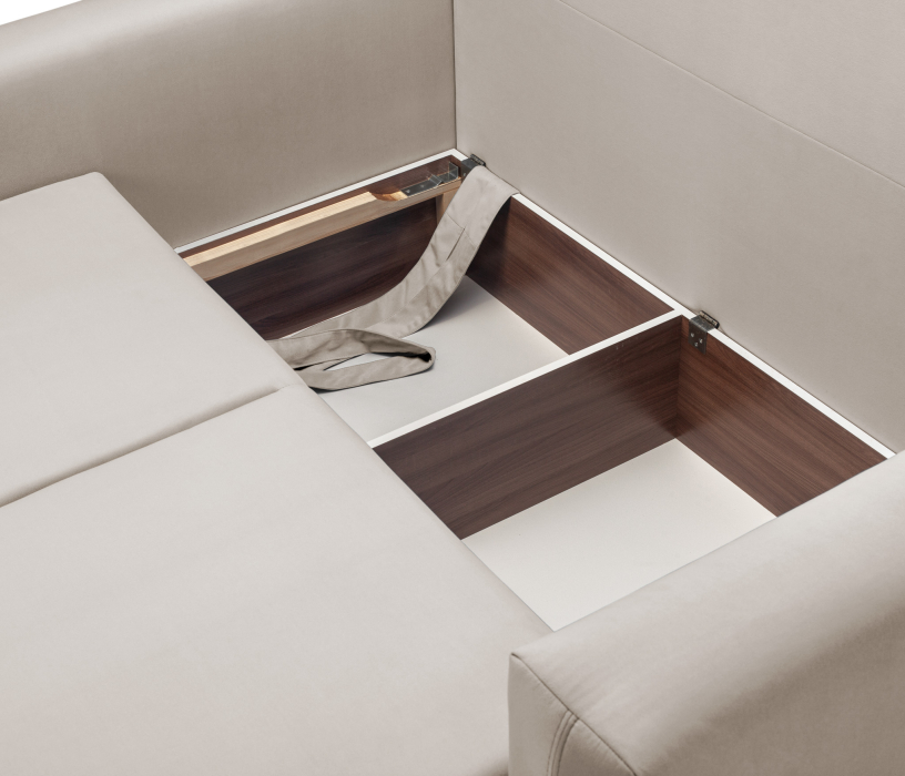 Дизайнерские диваны для гостиной, Диван кровать прямой "Крафт" 1,4