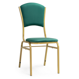 Стул на металлокаркас Арналд (золотой)