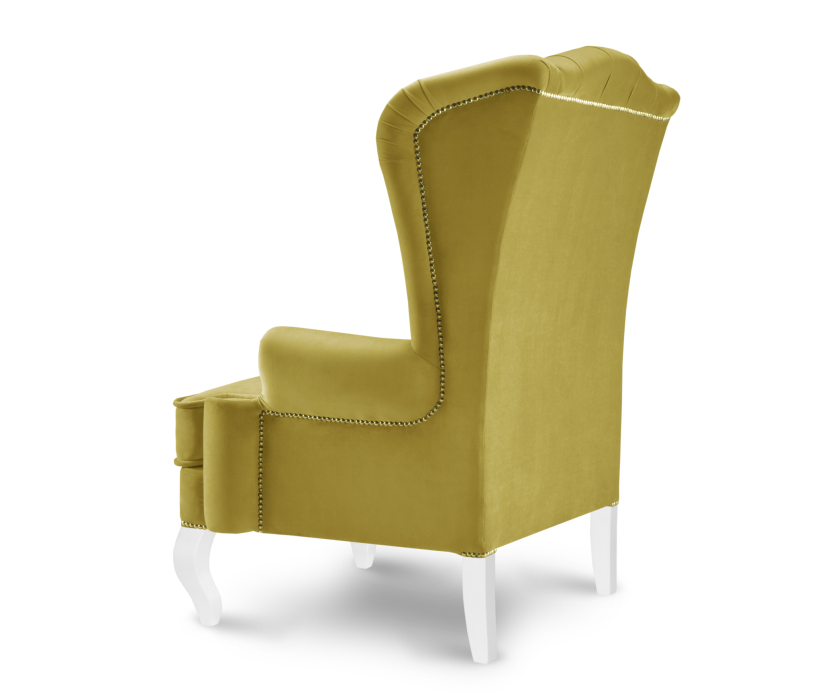 Кресло для отдыха, Кресло дизайнерскиое Лорд, микровелюр