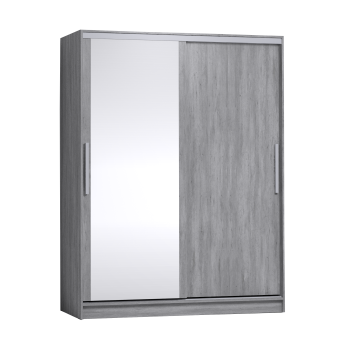 Шкафы-купе 2-х дверные, Шкаф-купе 2-дв  Strike 1600 зеркало/лдсп  (в2105*ш1600*г595)