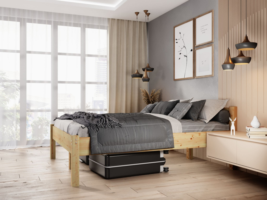 Двуспальные, Высокая кровать Виста 120х200