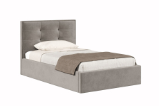 Мягкая кровать, Кровать Римини 1200, велюр