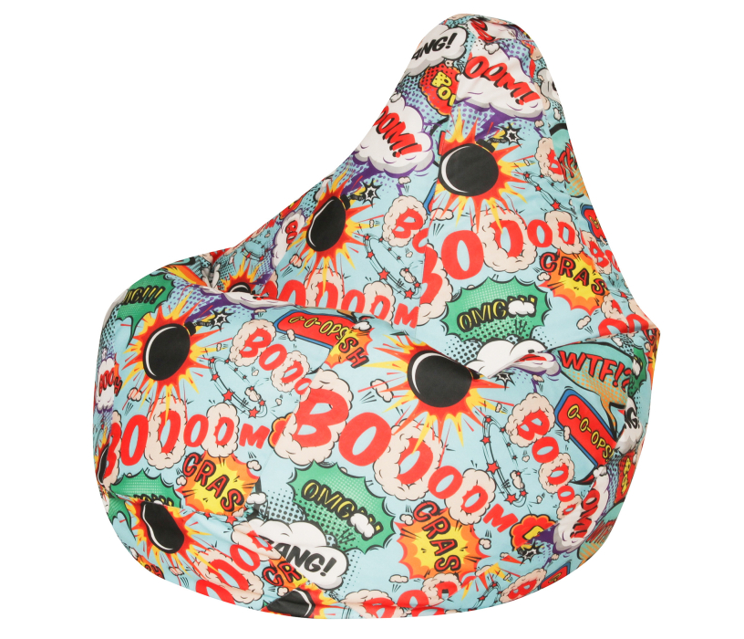 Кресло для отдыха, Кресло мешок Велюр 2XL