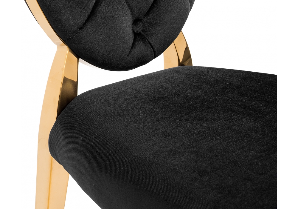 Стулья, Стул Odda черный/золотой