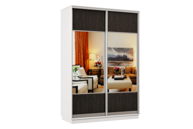 Шкаф-купе Премьер Лайт 09 (05;05) двухдверный