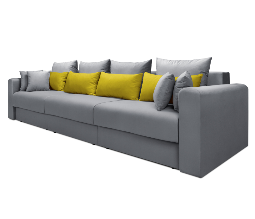 Диваны еврокнижки, Диван кровать прямой модульный Мэдисон, велюр