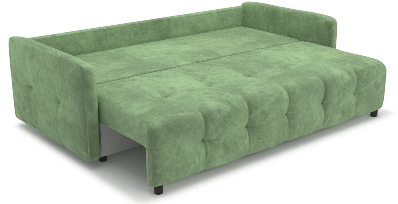 Диваны с ящиком для белья, Диван-кровать Квадро, велюр