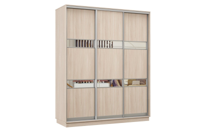 Шкаф-купе Премьер 27 (15;15;15) трёхдверный