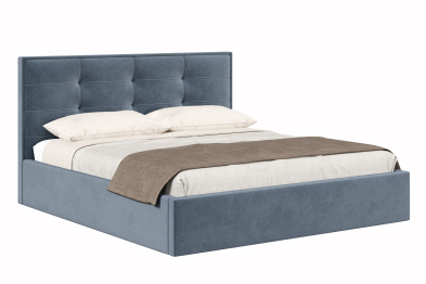 Кровать Римини 1800 с подъёмным механизмом, велюр