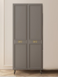 Шкаф в спальню 2х дверный Валенсия (золото)