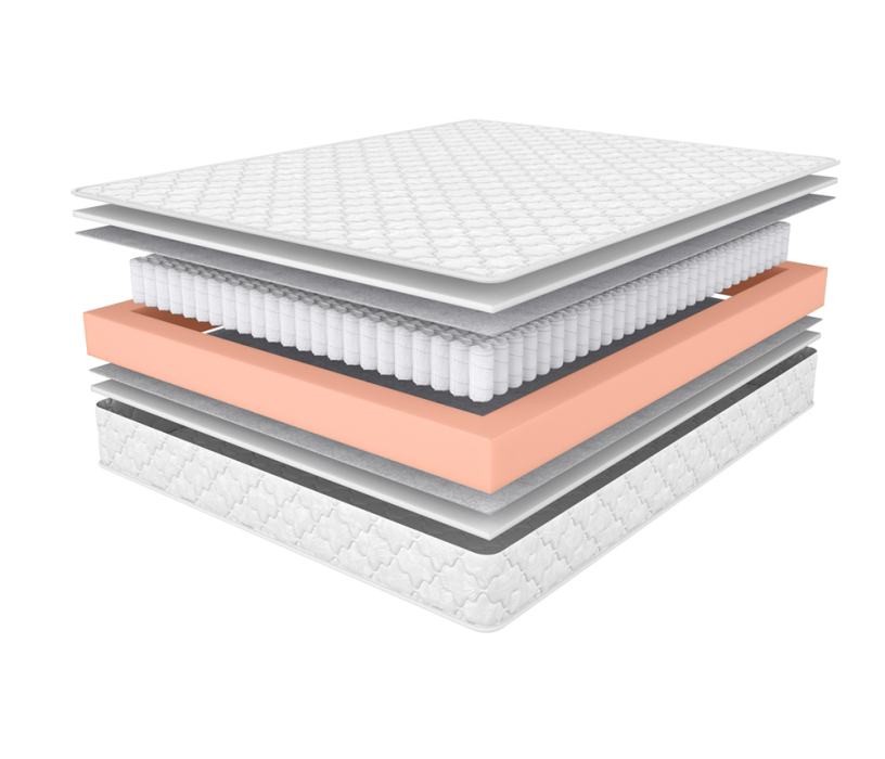 Другие размеры, Матрас ARMOS Сонплит (Трикот белый) 160х190 см