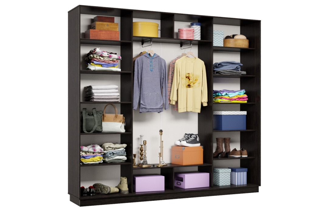 Шкафы-купе 3-х дверные, Шкаф-купе Премьер Лайт 61 (02;02;02) трехдверный