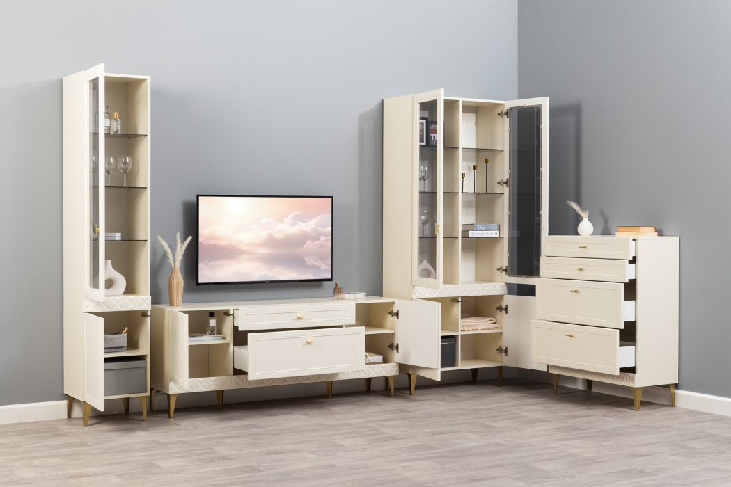 , Шкаф витрина Марион 16.397.02