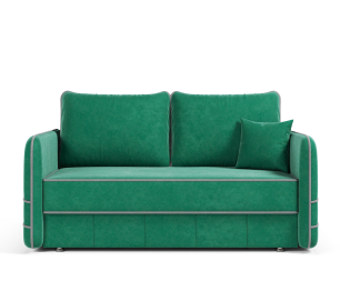 Диван-кровать прямой Слимден, аккордеон-евро велюр