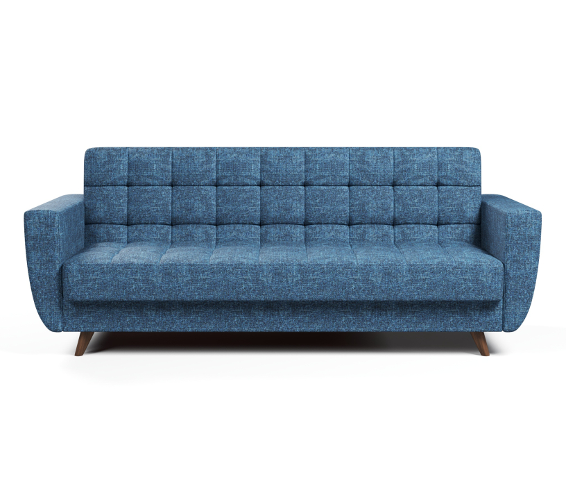 Диваны с ящиком для белья, Диван прямой книжка Корсика,рогожка