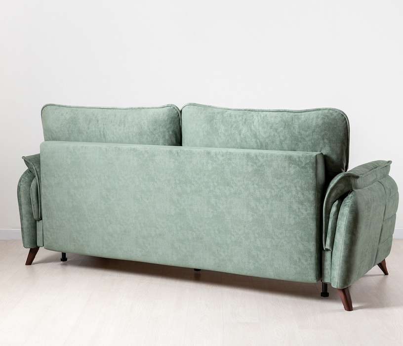 Диваны с ящиком для белья, Диван Дорис, Велюр Эверест