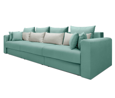 Диваны еврокнижки, Диван кровать прямой модульный Мэдисон, велюр