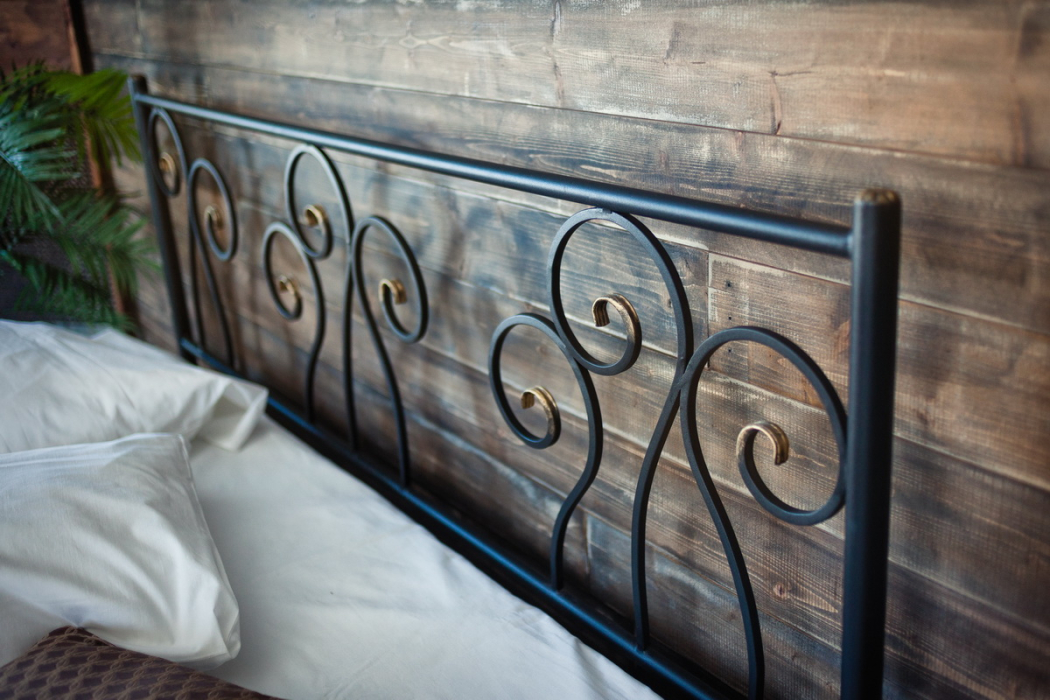 Кованые кровати, Кованая кровать Лацио 1.6 с одной спинкой