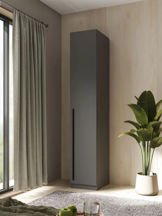 Шкафы одностворчатые, Шкаф для одежды распашной однодверный, София, 2200х400х520 мм