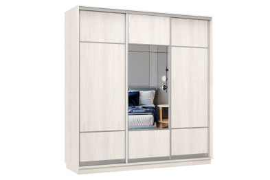 Шкаф-купе Премьер Лайт 33 (08;05;08) трехдверный