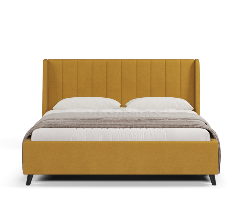 Мягкая кровать, Кровать Милла 140, велюр