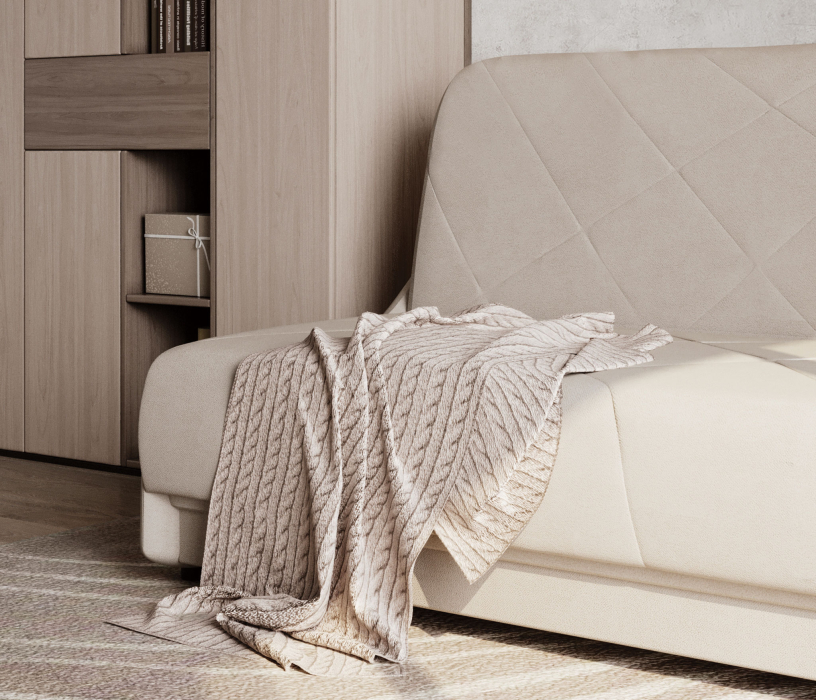 Диваны кровати со спальным местом, Диван-кровать Мигель-1,6, велюр