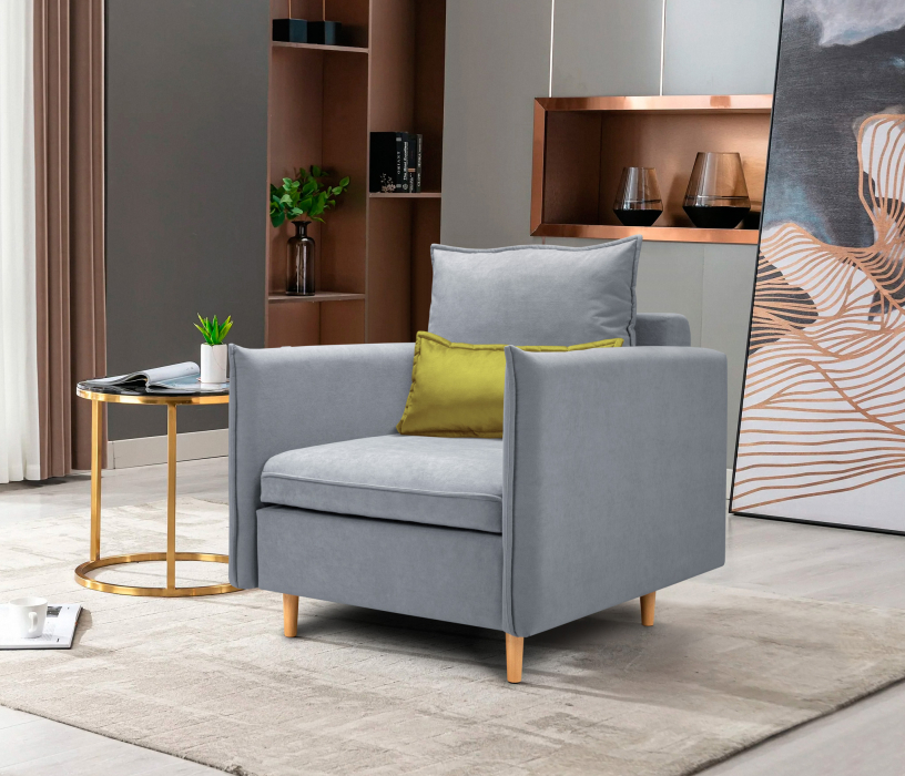 Кресла-кровати, Кресло кровать Оливер, микровелюр