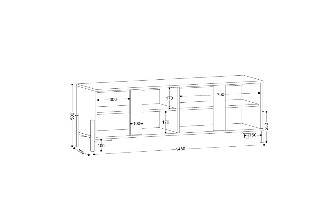ТВ-тумбы, Тумба ТВ Некси