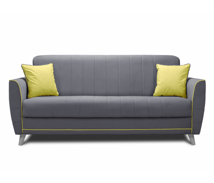 Диваны книжки, Диван кровать прямой  Шарлиз, микровелюр