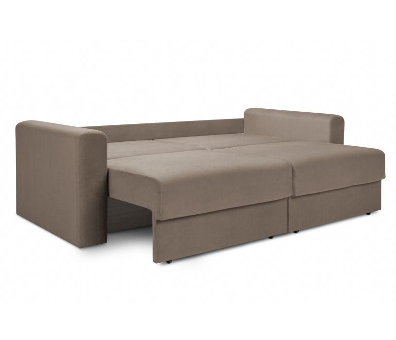 Диваны еврокнижки, Диван кровать прямой модульный Мэдисон 2-хсекционный велюр