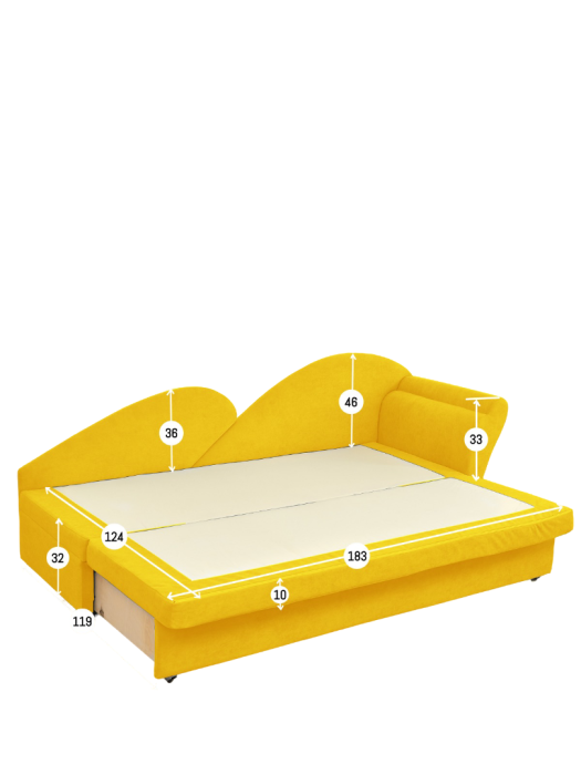 Диваны угловые кухонные, Диван 2212 правый угол