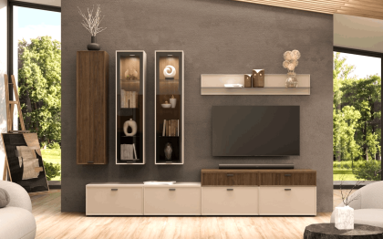 Модульная гостиная Стелла композиция 5