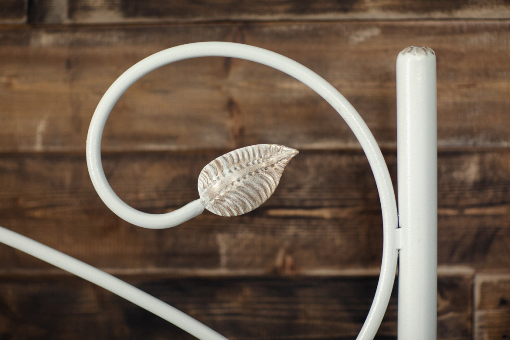 Двуспальные, Кованая кровать Виктория 1.4 с одной спинкой